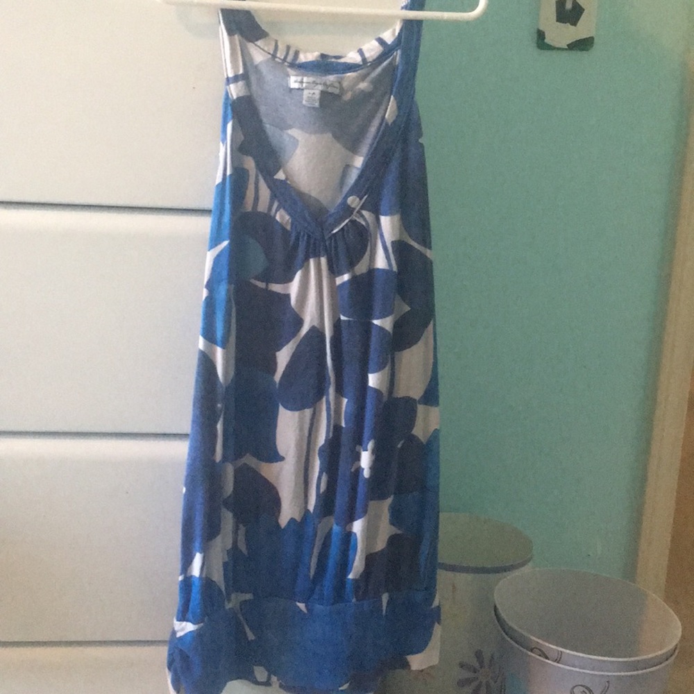 A comfy blue tang top